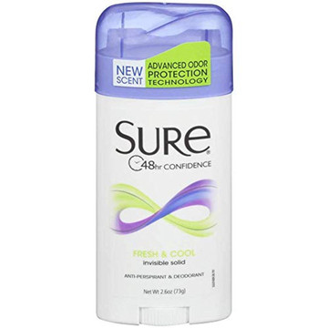 Sure Invisible Solid Fresh Scent Antiperspirant Deodorant product image