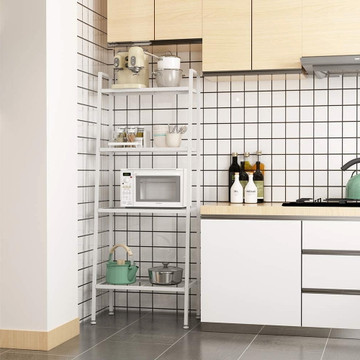 4-Tier Leaning Wall Shelf product image