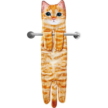Cute Cat Hanging Hand Towel  product image