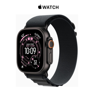 Apple Watch Ultra 3 (2025), GPS+LTE- 49MM Black Titanium Case product image