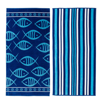 Printed Beach Towel (2-Pack) product image