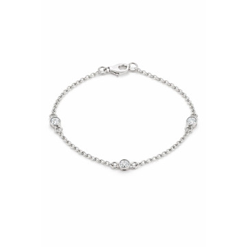 925 Sterling Silver Filled Cubic Zirconia Bracelet product image