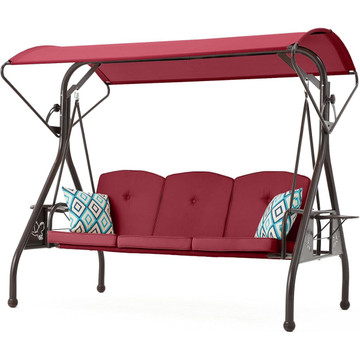 3-Seat Patio Swing with Canopy product image