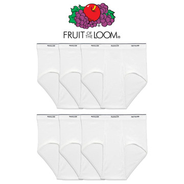 Men's Classic White Briefs (6 Pack) product image
