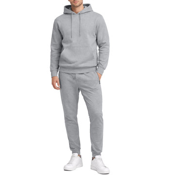 Men's Soft Fleece Cotton Blend Pullover Hoodie and Jogger Set product image