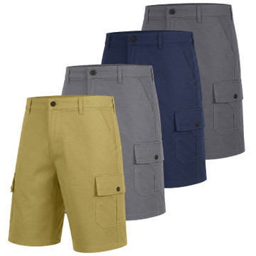 Men's Cotton Flex Stretch Cargo Shorts (3-Pack) product image