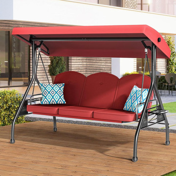 3 Seat Outdoor Patio Porch Swing  product image