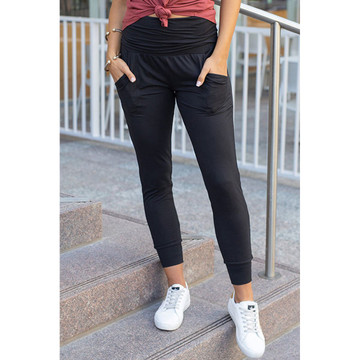 Brianna High Waist Pleated Pocket Leggings product image