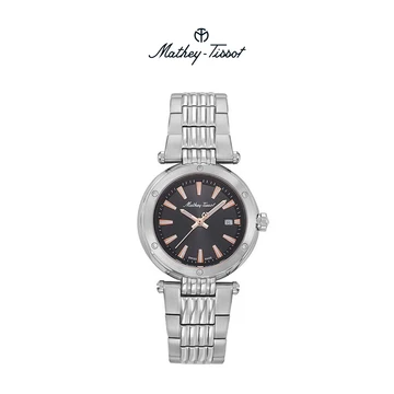 Mathey Tissot Women's Neptune Black Dial Watch product image