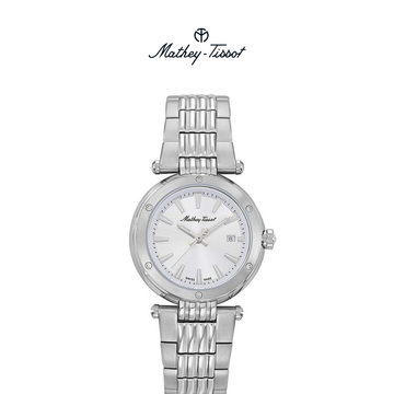 Mathey Tissot Women's Neptune Silver Dial Watch product image