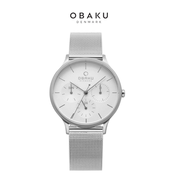 Obaku Women's Lind White Dial Watch  product image