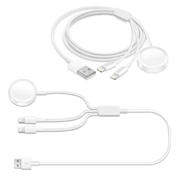  3-in-1 USB Charger for iPhone & Apple Watch   product image