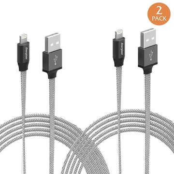 6ft Lightning Sync and Charge Cable (2-Pack) product image
