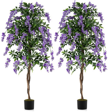 Artificial Wisteria Tree (1- or 2-Pack) product image