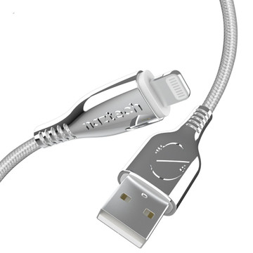Titanium USB to MFi Lightning Braided Cable product image