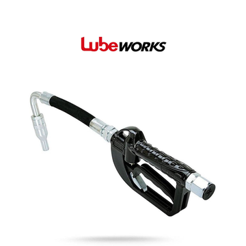 Lubeworks Oil Gun - 10GPM, 1/2" NPT Inlet, Flexible Nozzle & Locking Trigger product image
