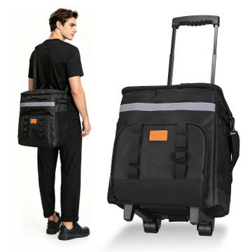 Rolling Cooler Bag with Shoulder Strap product image