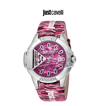 Just Cavalli Women's Scudo Pink Dial Watch product image