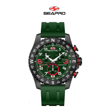 Seapro Men's Gallantry Green Dial Watch product image