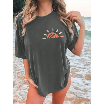 Women's Forever Chasing Sunsets Graphic Tee product image
