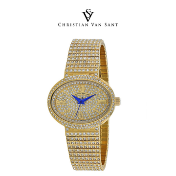 Christian Van Sant Women's Gold Dial Watch product image