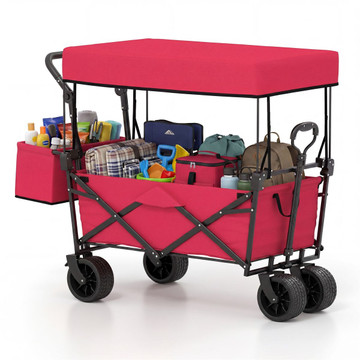 40-inch Folding Utility Wagon with Canopy product image