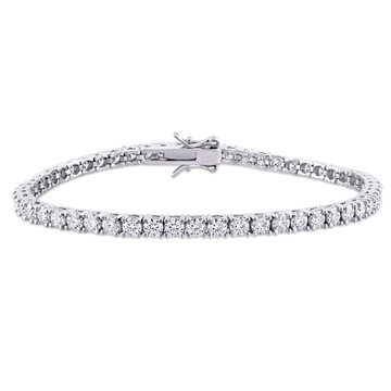 5ct  Moissanite Sterling Silver Tennis Bracelet product image