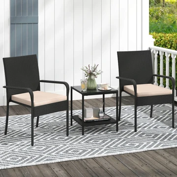Rattan Patio Furniture Set (3 Pieces) product image