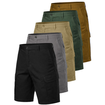 Men's Cotton Flex Stretch Cargo Shorts (3-Pack) product image