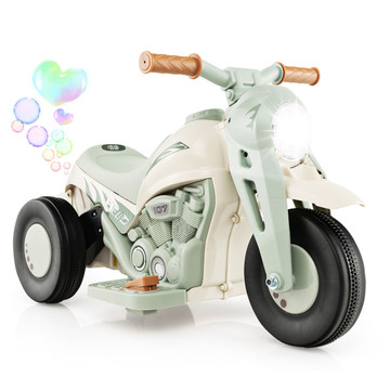 Kids' Electric Ride-on Bubble Motorcycle product image