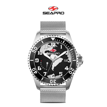 Seapro Men's Voyager Black Dial Watch product image