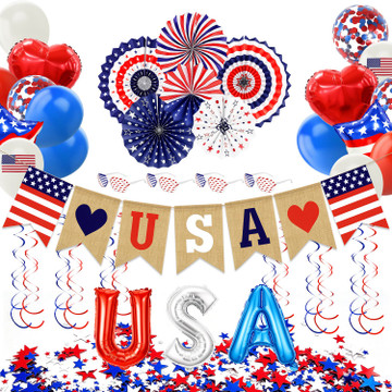 4th of July Decorations (57 Pieces) product image