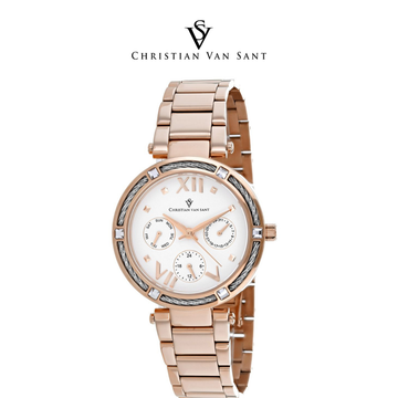 Christian Van Sant Women's Sienna White Dial Watch product image