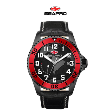 Seapro Men's Voyager Black Dial Watch product image