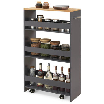  4-Tier Rolling Storage Cart  product image