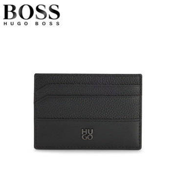 Hugo Boss Stacked-Logo Leather Wallet product image