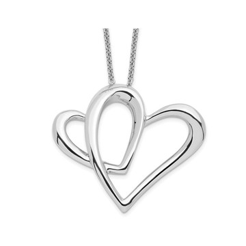"A Part of My Heart" Mother's Necklace in Sterling Silver with Chain product image