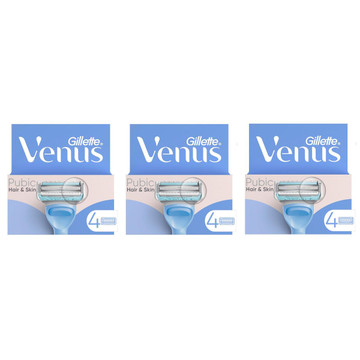 Gillette Venus Pubic Hair and Skin Razor Blades (3-Pack) product image
