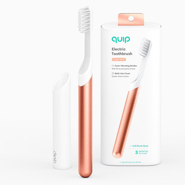 Quip Adult Sonic Soft Bristle Electric Toothbrush product image
