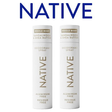 Native Whole Body Aluminum-Free Deodorant Spray, 3.5 oz  (Pack of 2) product image