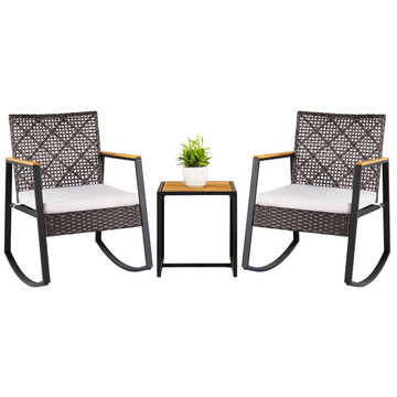 Outdoor Rocking Chair Set (3 Pieces) product image