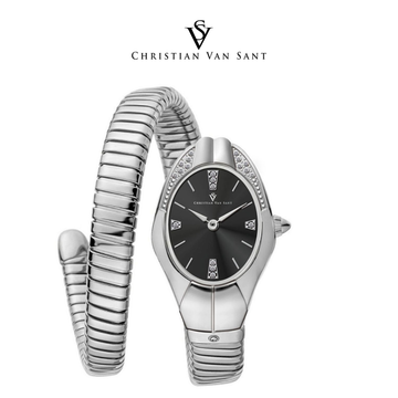 Christian Van Sant Women's Naga Black Dial Watch product image