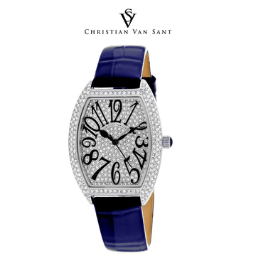 Christian Van Sant Women's Elegant Silver Dial Watch product image
