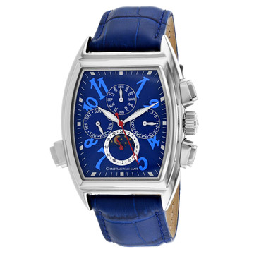 Christian Van Sant Men's Grandeur Blue Dial Watch product image
