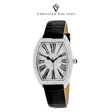 Christian Van Sant Women's Chic Silver Dial Watch product image