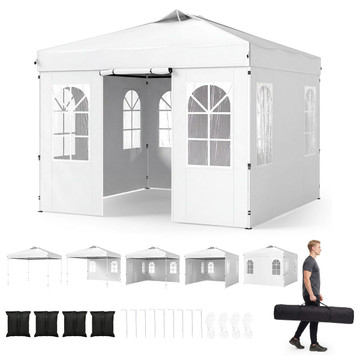Pop Up Canopy Tent (4 or 8 Sidewalls) product image