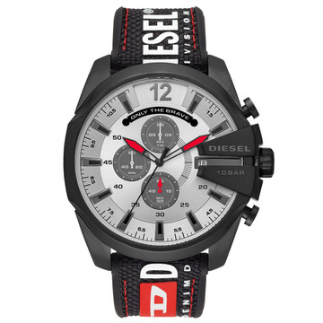 Diesel Men's Mega Chief Silver Dial Watch product image