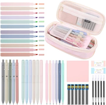 Macaron Stationery Set (44 Pieces) product image