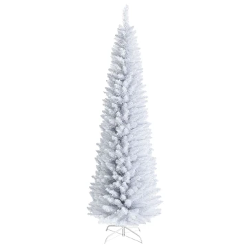 7ft Unlit Artificial Pencil Christmas Tree with Metal Stand product image