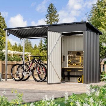 3x5 Outdoor Open-Sided Storage Shed with 15 Sq. Ft Covered Space  product image